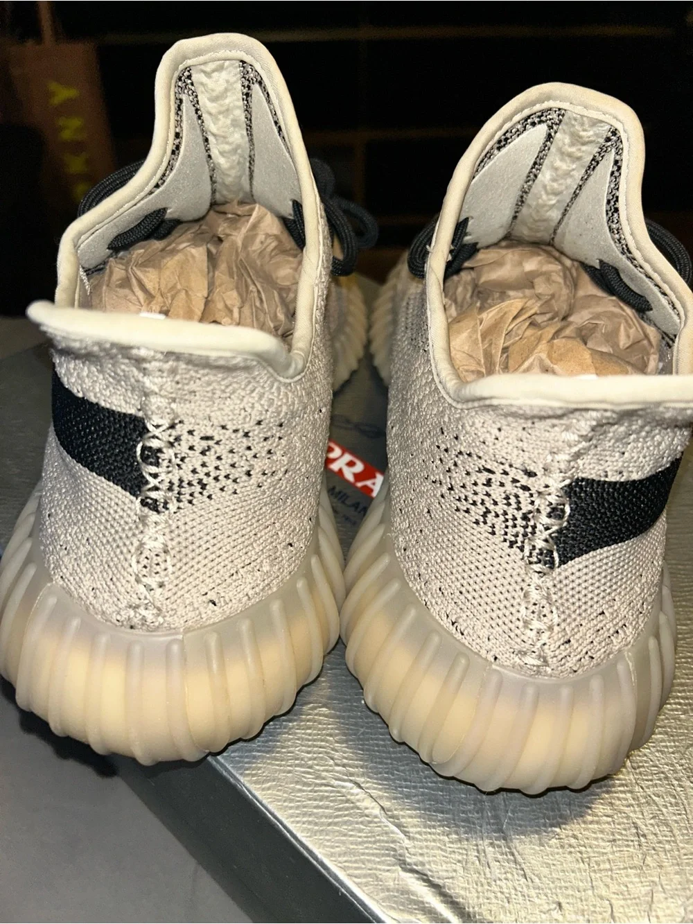 #Exclusive #Yeezy #350 #Slate #Size 10 1/2 #NoBox #Storage - Picture 4 of 10